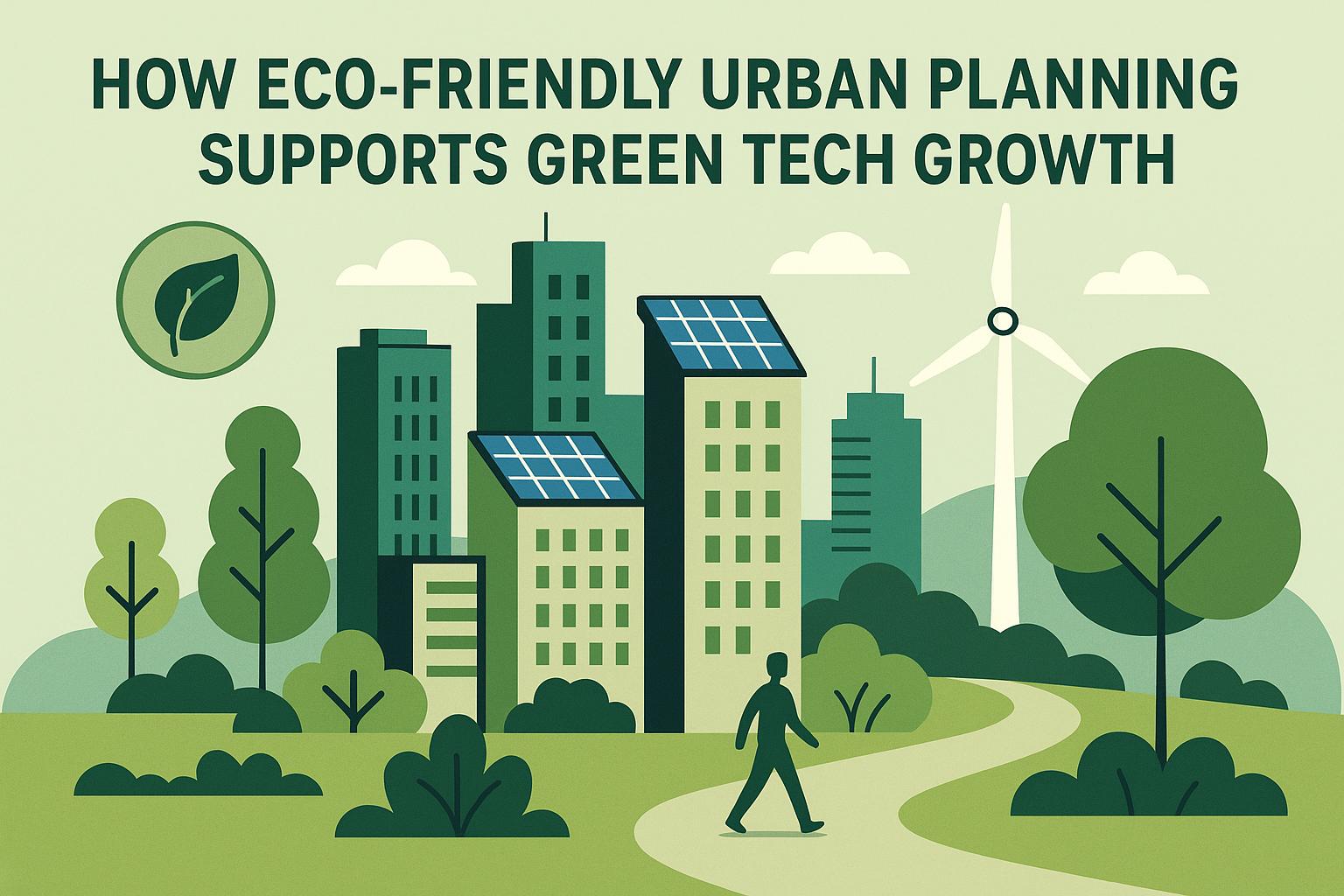 How Eco-Friendly Urban Planning Supports Green Tech Growth