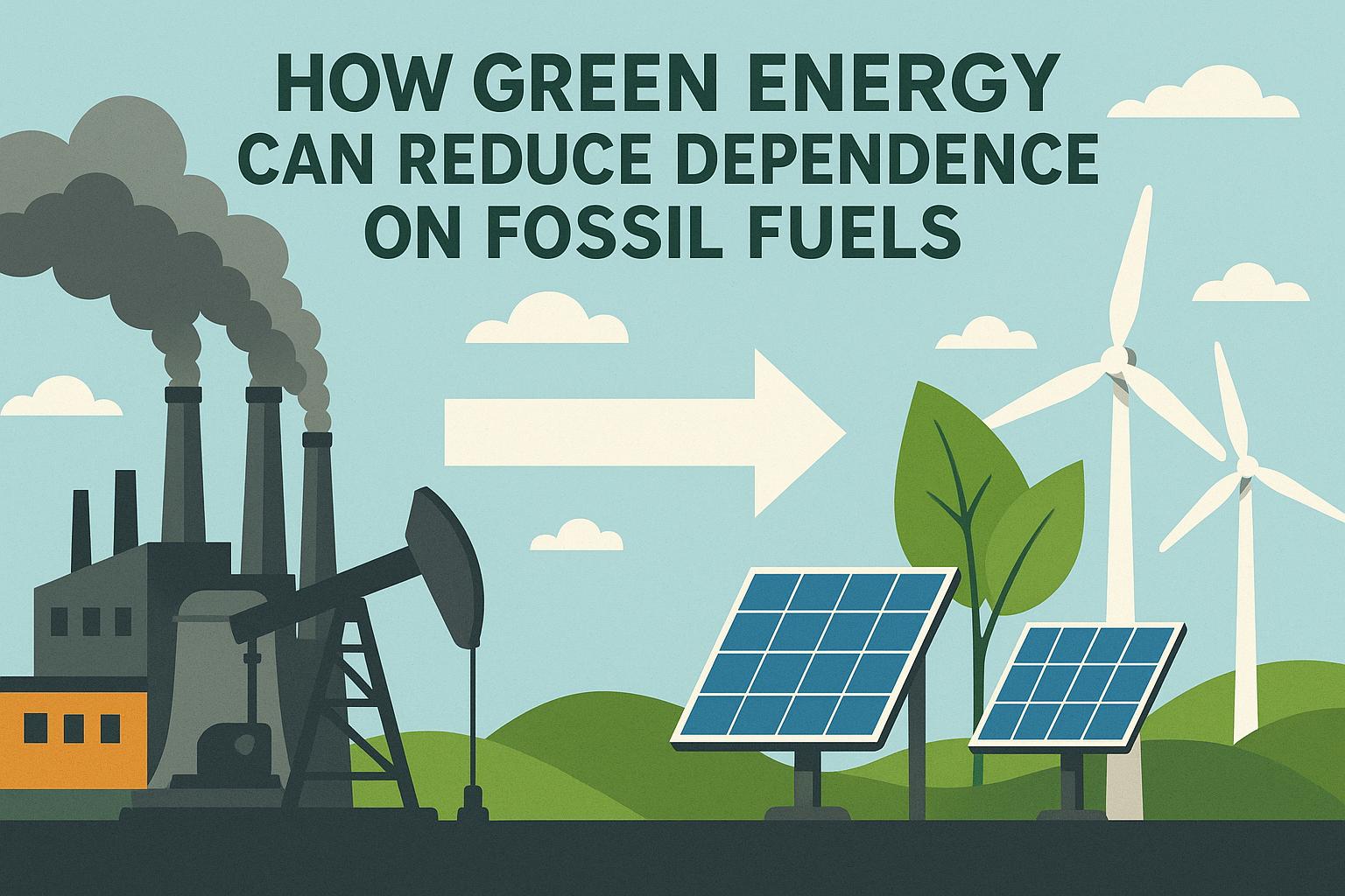 How Green Energy Can Reduce Dependence on Fossil Fuels