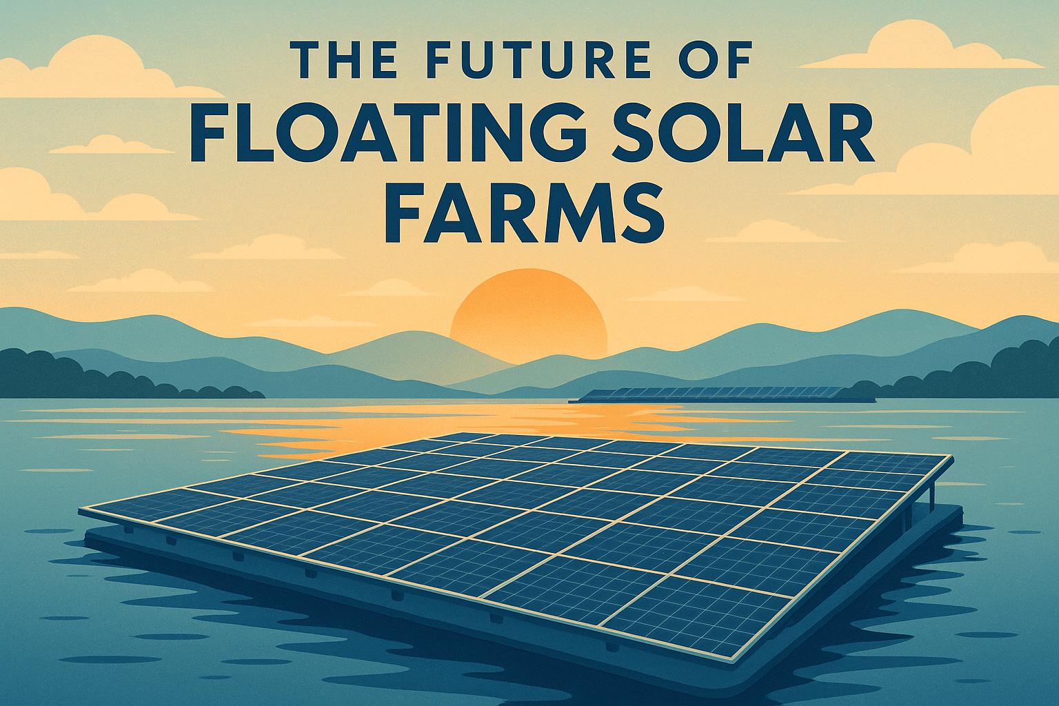 The Future of Floating Solar Farms