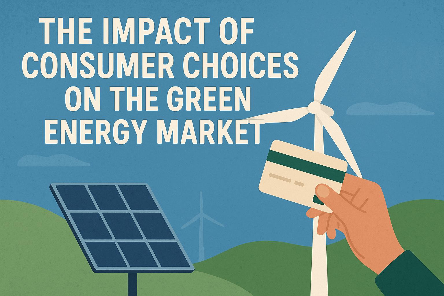 The Impact of Consumer Choices on the Green Energy Market