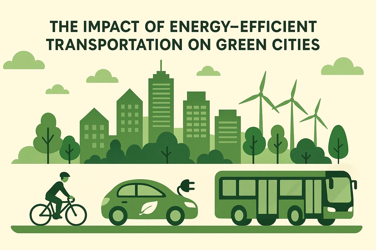 The Impact of Energy-Efficient Transportation on Green Cities