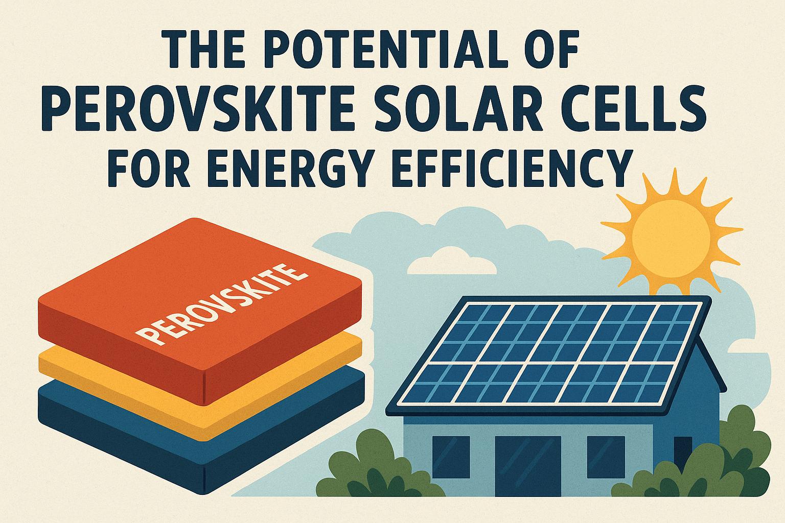 The Potential of Perovskite Solar Cells for Energy Efficiency
