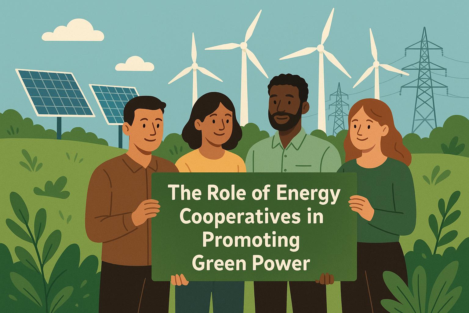 The Role of Energy Cooperatives in Promoting Green Power