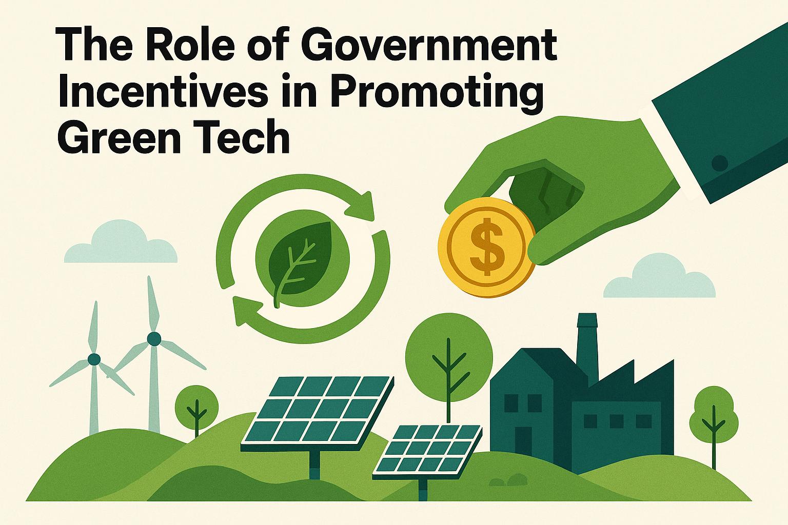 The Role of Government Incentives in Promoting Green Tech