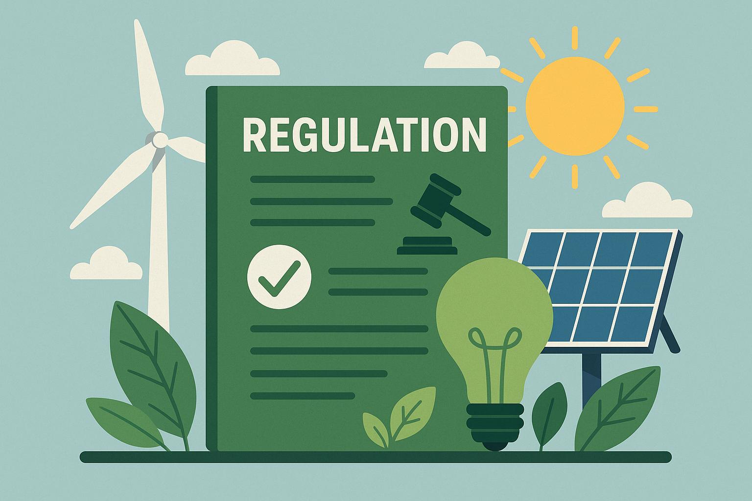 The Role of Government Regulations in Advancing Green Energy
